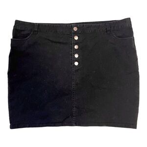 Forever 21 Cotton/Modal Mini Skirt (Wardrobe Essential)
